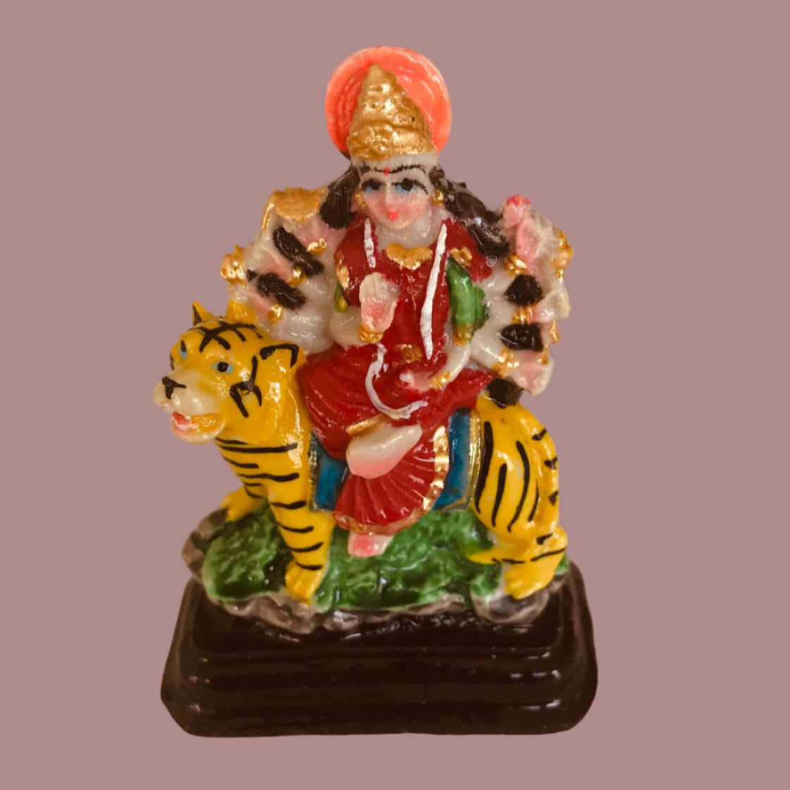 Sherawali Mata statue