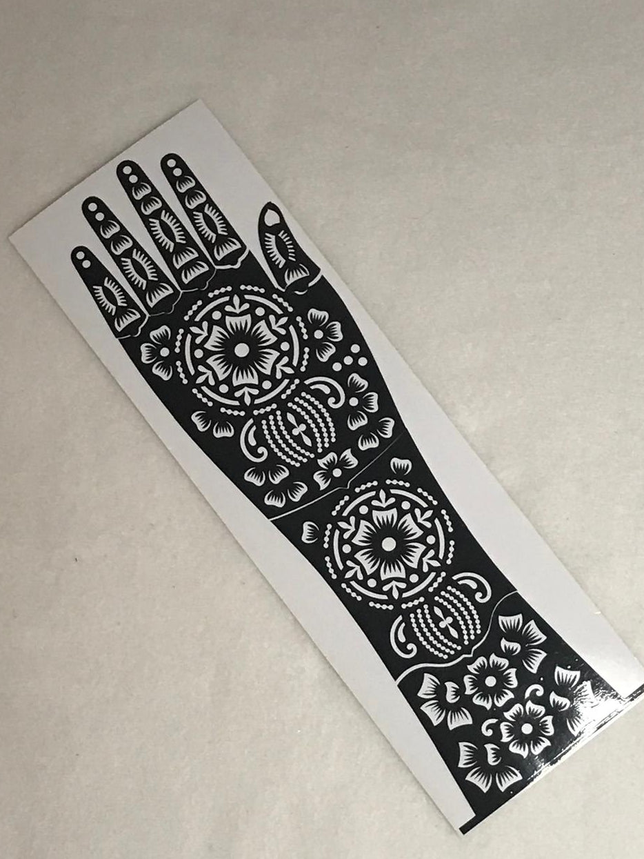 Henna/Mendi Stencil
