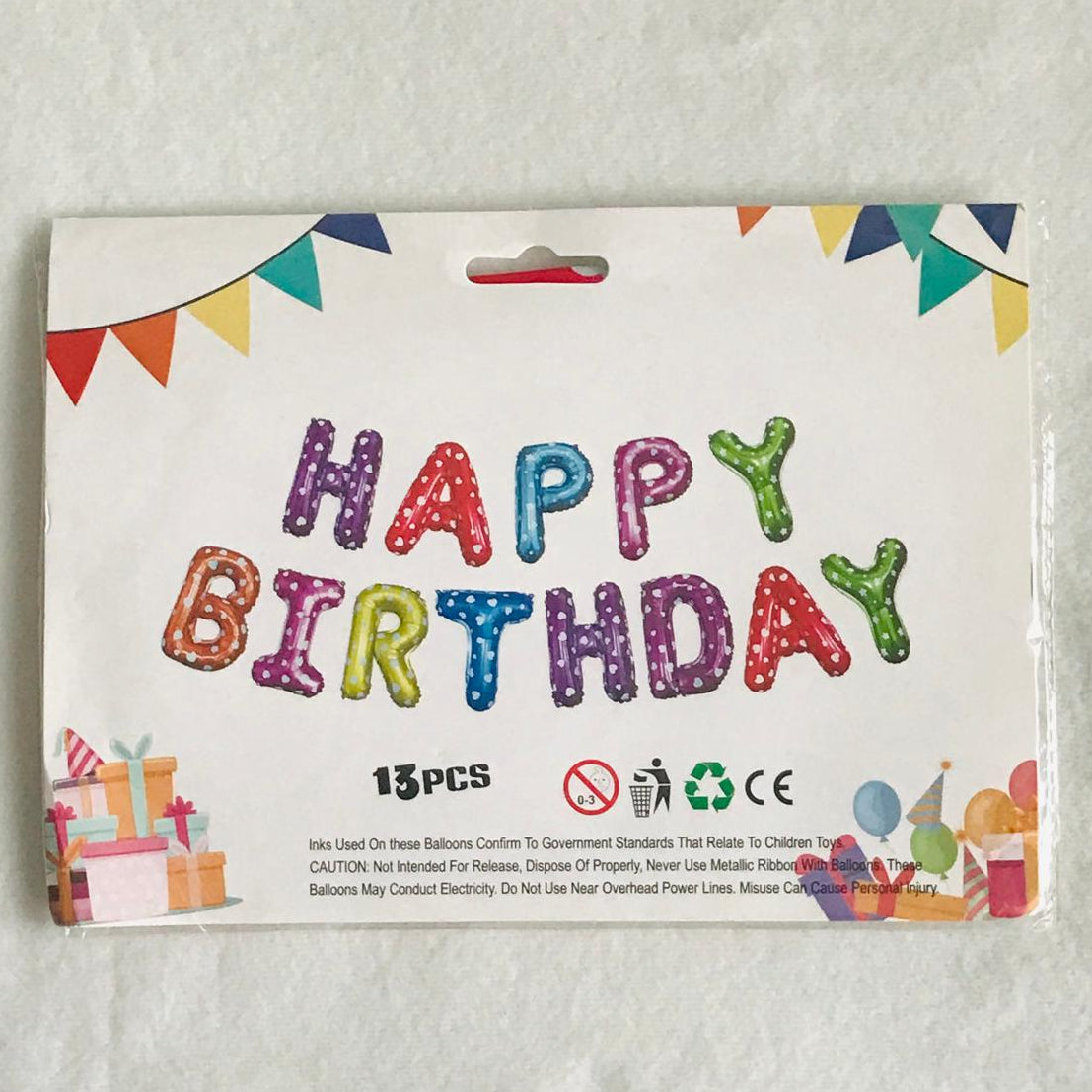Happy Birthday Foil Balloon