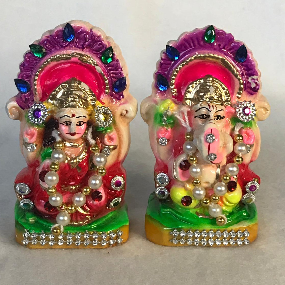 Goddess Lakshmi and Lord Ganesh