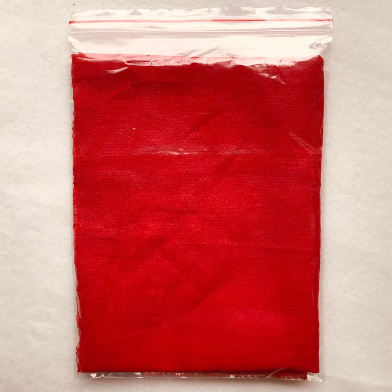 Red Cotton Cloth 20:20inch