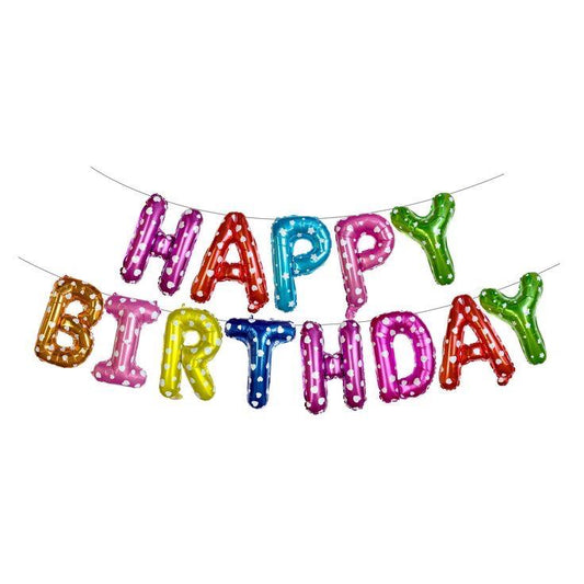 Happy Birthday Foil Balloon