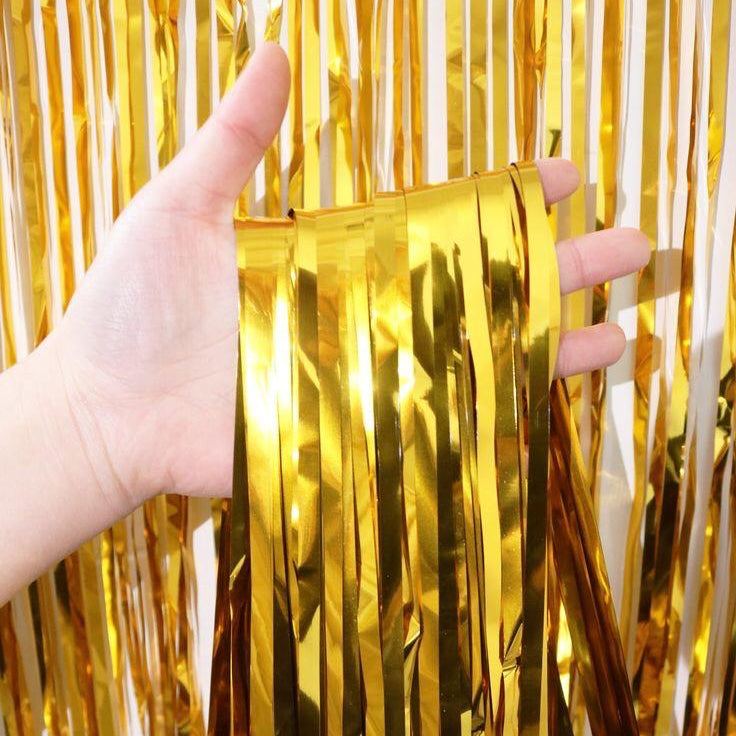 Foil Fringe Curtain