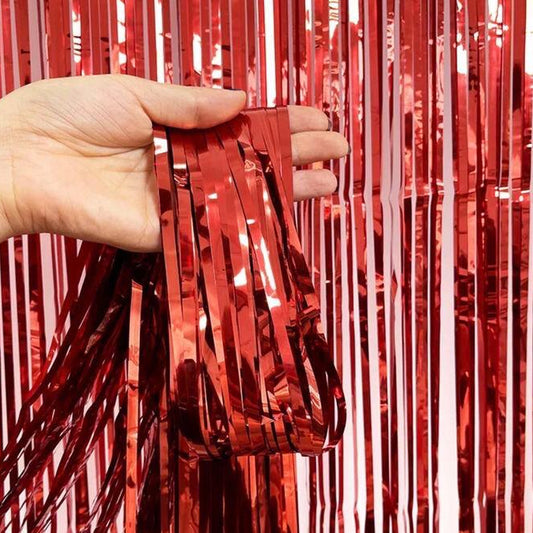 Foil Fringe Curtain