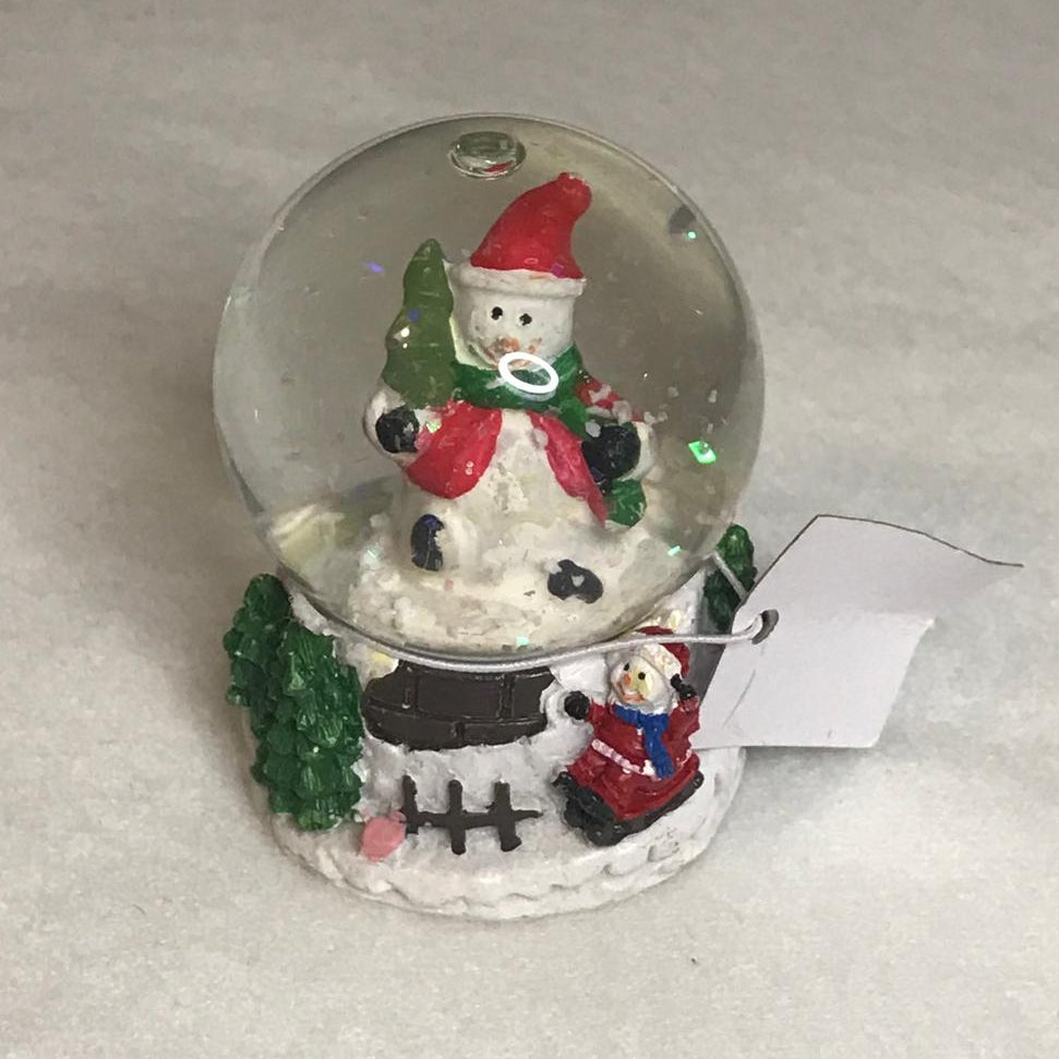 Mini Snow Man Globe