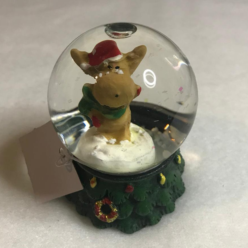 Mini Rudolph the Reindeer Globe