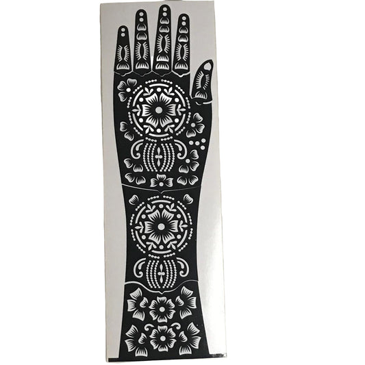 Henna/Mendi Stencil