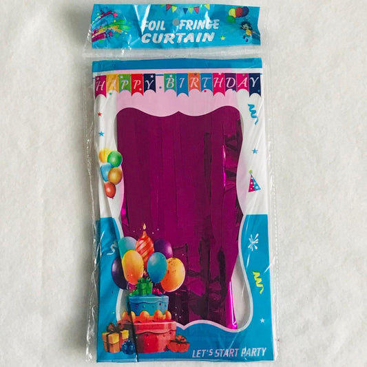 Foil Fringe Curtain