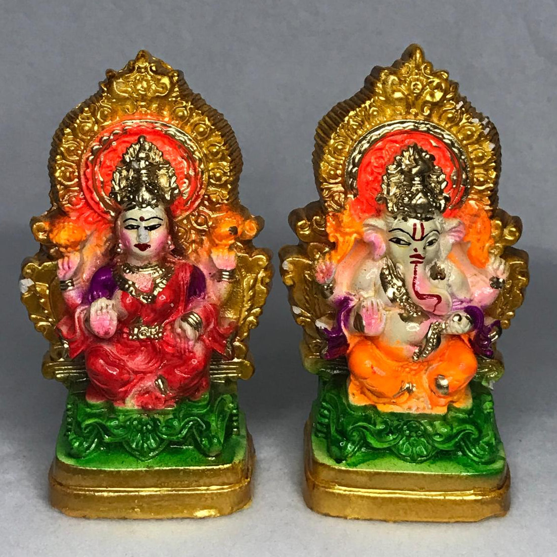 Goddess Lakshmi and Lord Ganesh