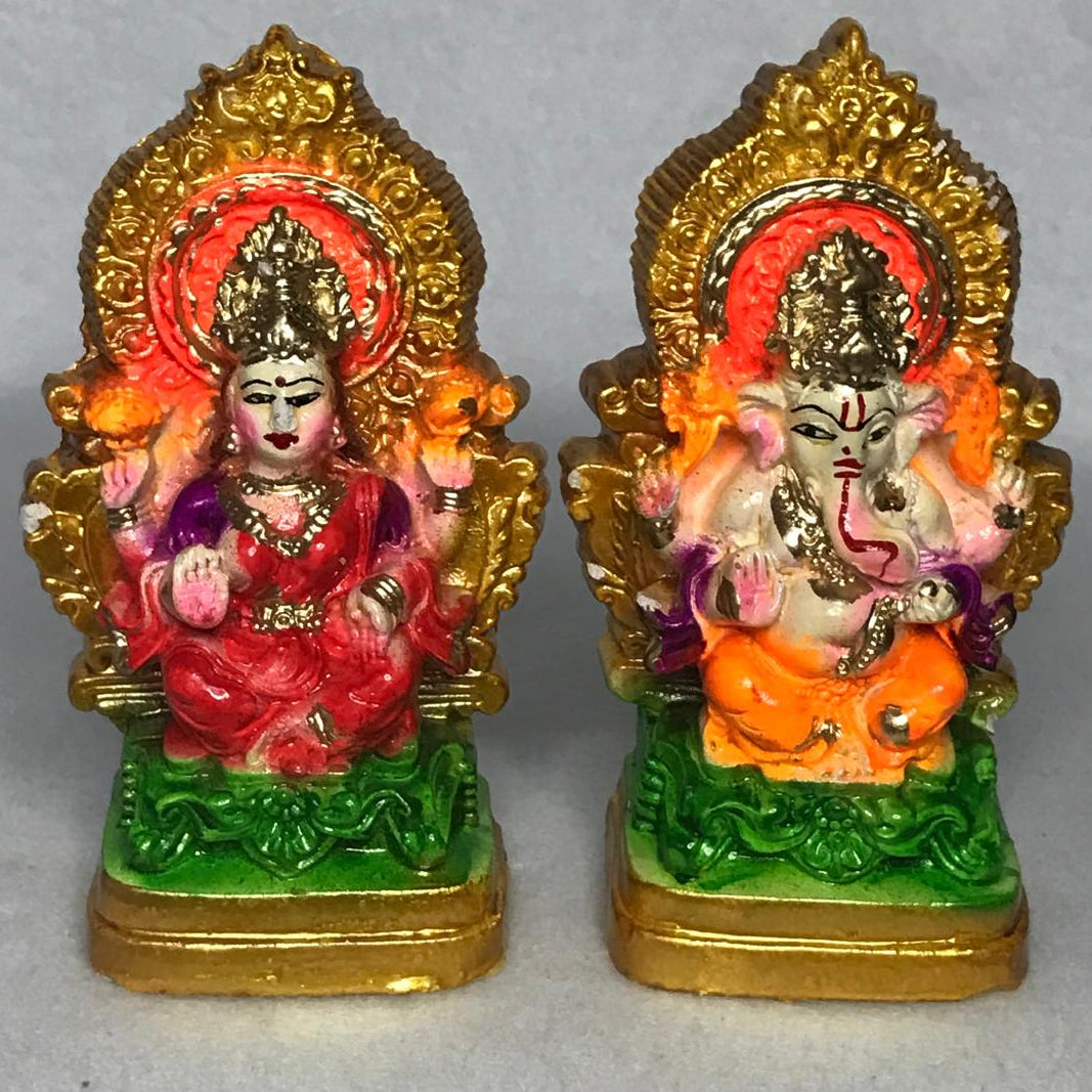 Goddess Lakshmi and Lord Ganesh