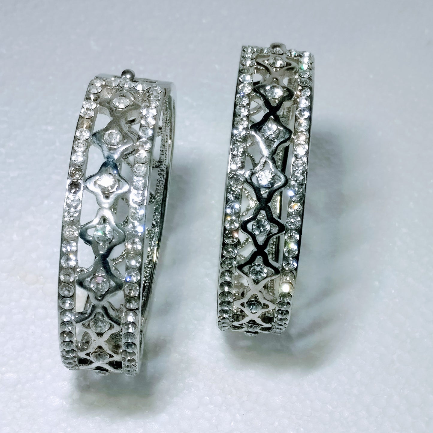 silver white stone kde (Bracelet)