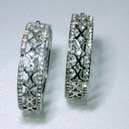 silver white stone kde (Bracelet)