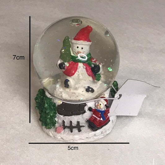 Mini Snow Man Globe