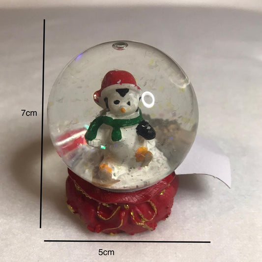 Mini Snow Man Globe