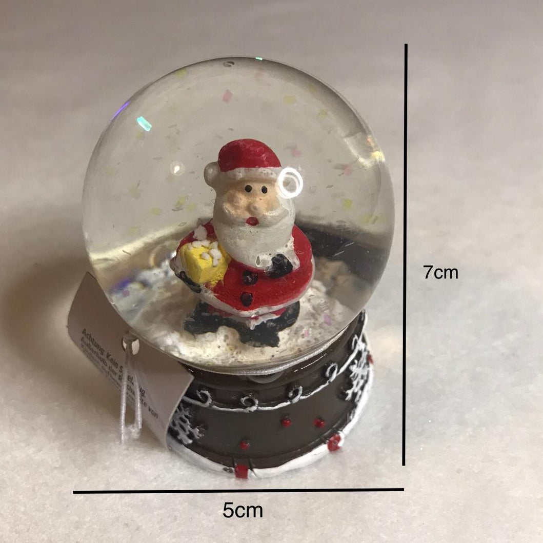 Mini Santa Claus Snow Globe