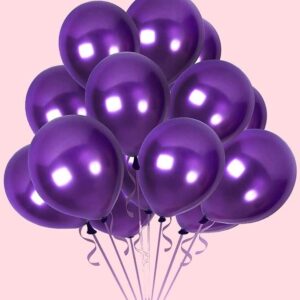 Shiny Violet Celebration Balloons