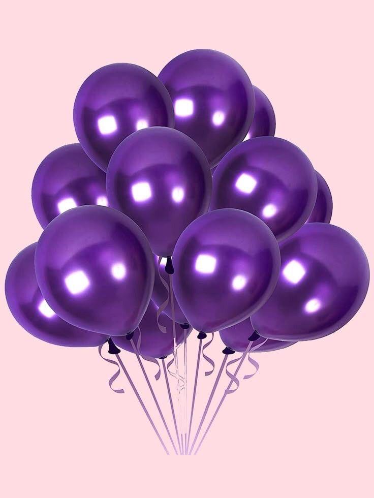 Shiny Violet Celebration Balloons