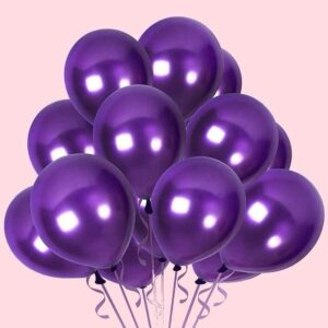 Shiny Violet Celebration Balloons