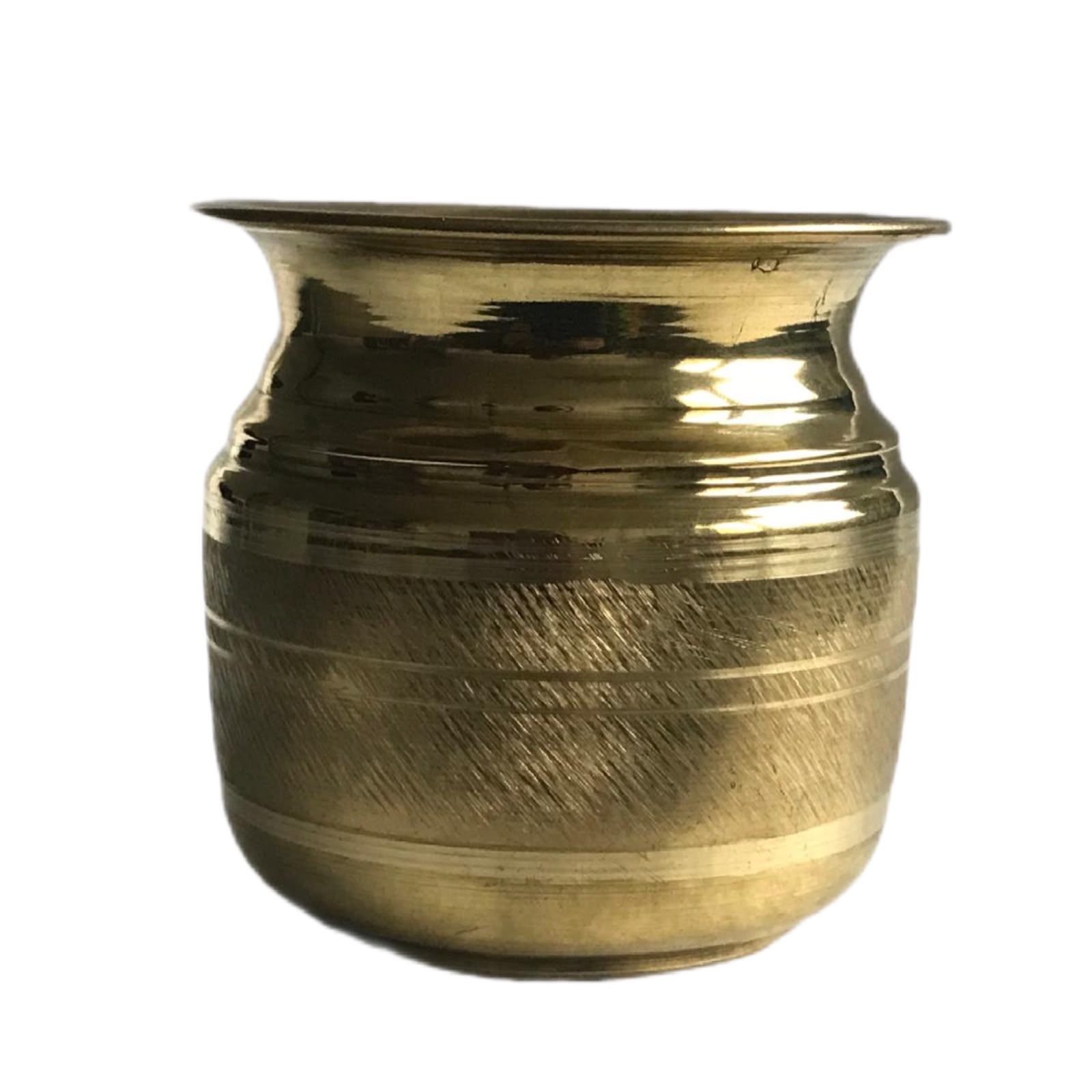 Traditional Brass Pooja Lota (Kalash) – Handcrafted Sacred Vessel