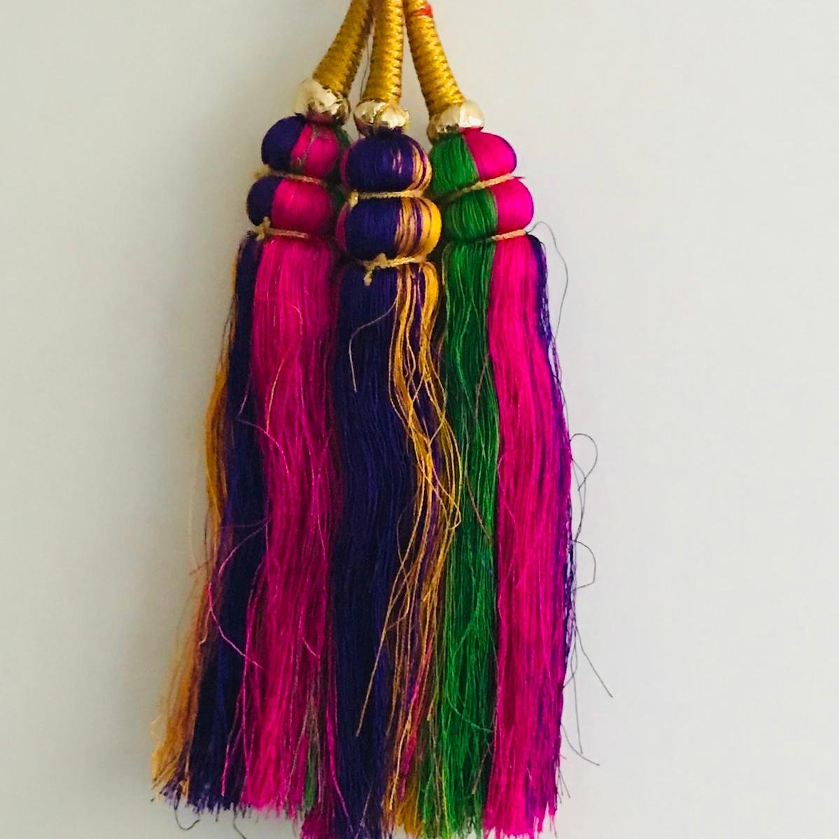 Traditional Punjabi Multicolor Hair Parranda