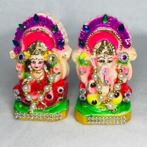 Handcrafted Lakshmi & Ganesha