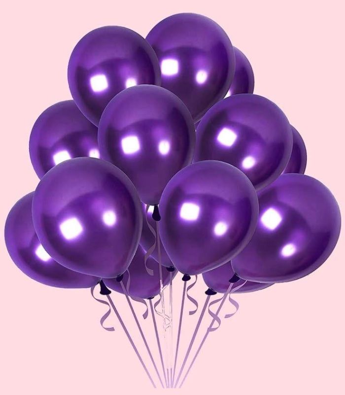 Shiny Violet Celebration Balloons