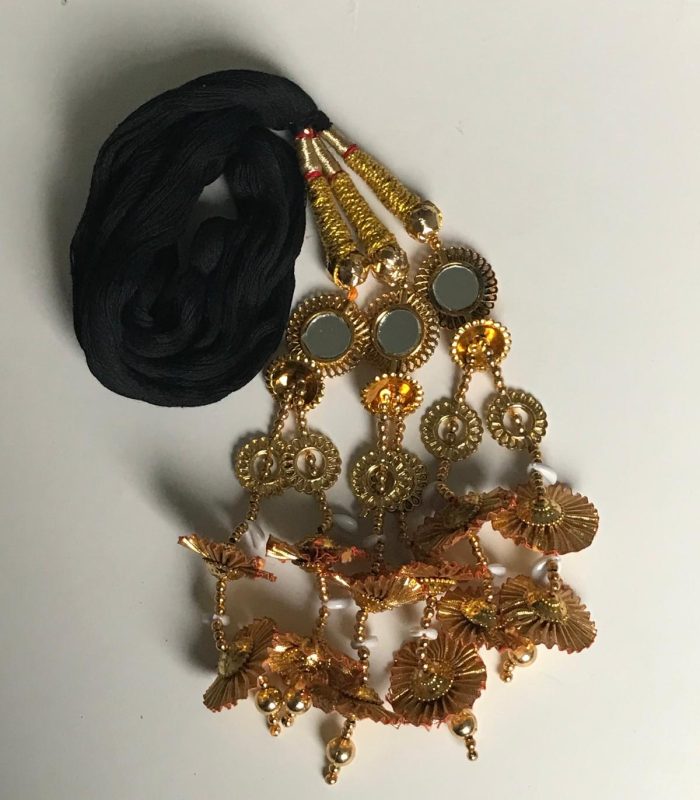 Traditional Punjabi Golden Hair Paranda