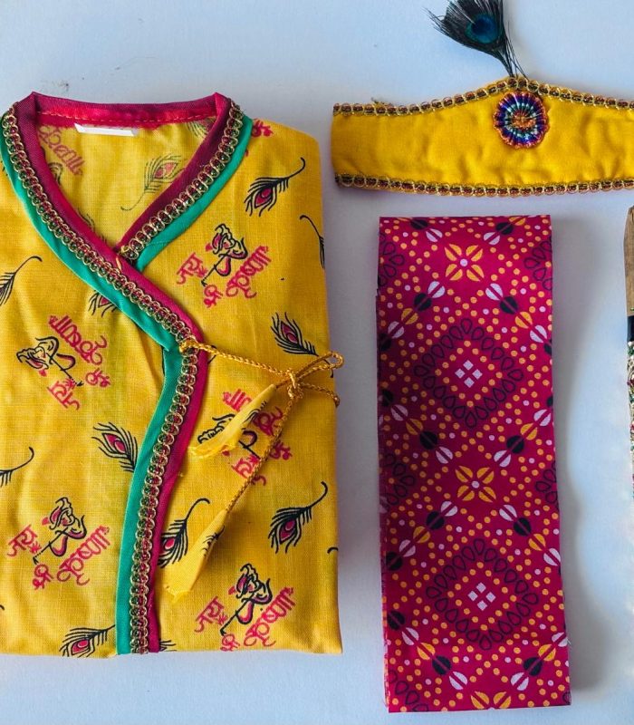 Krishna Dress ,size 20,22,24,26,28