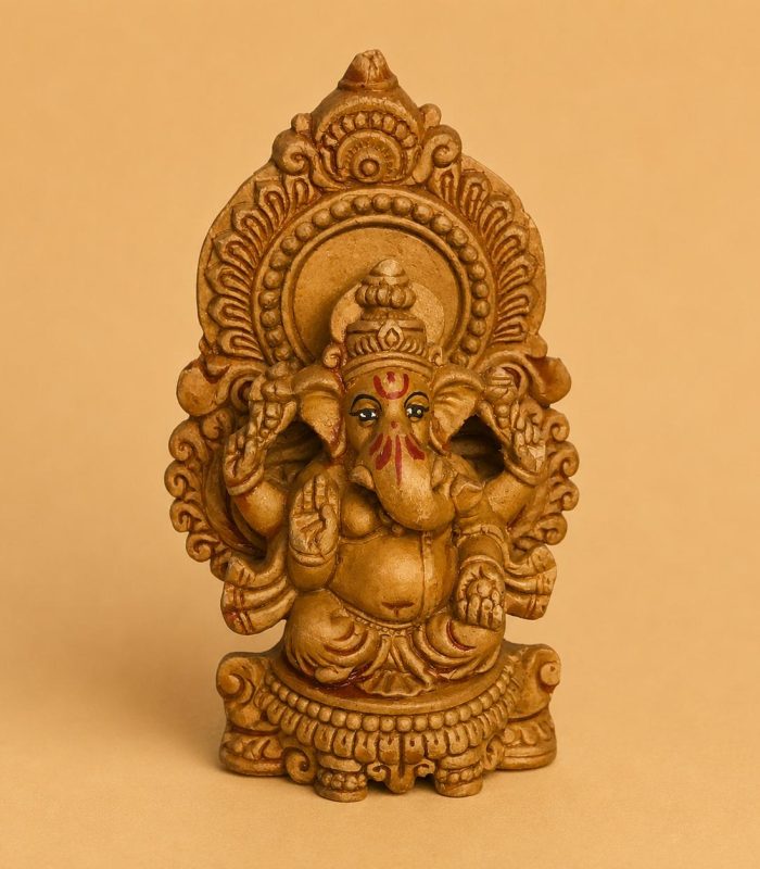 Handcrafted Clay Lord Ganesha