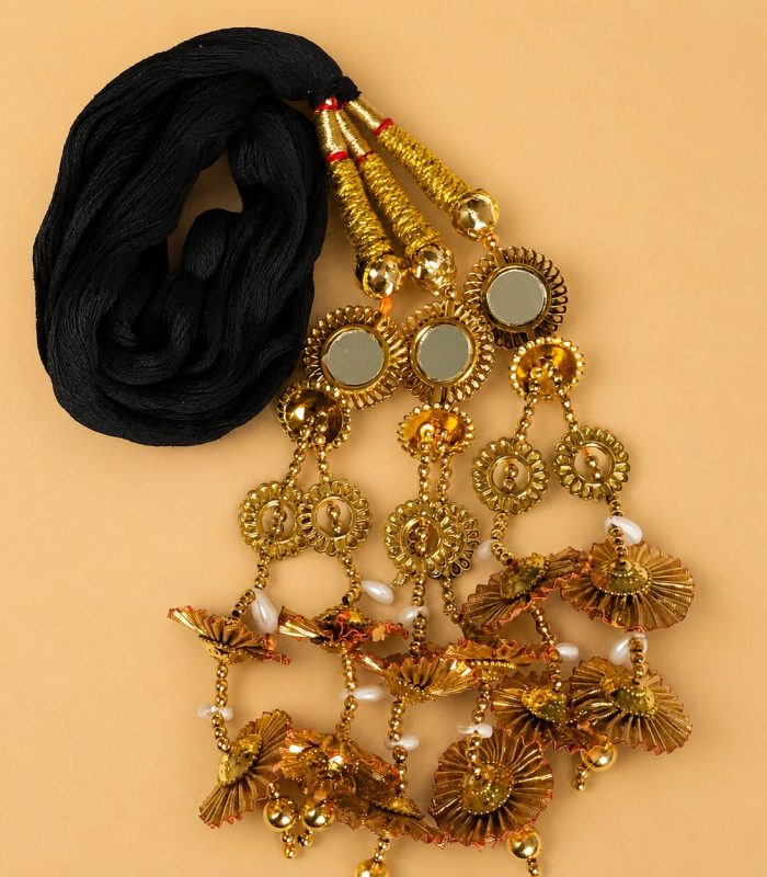 Traditional Punjabi Golden Hair Paranda