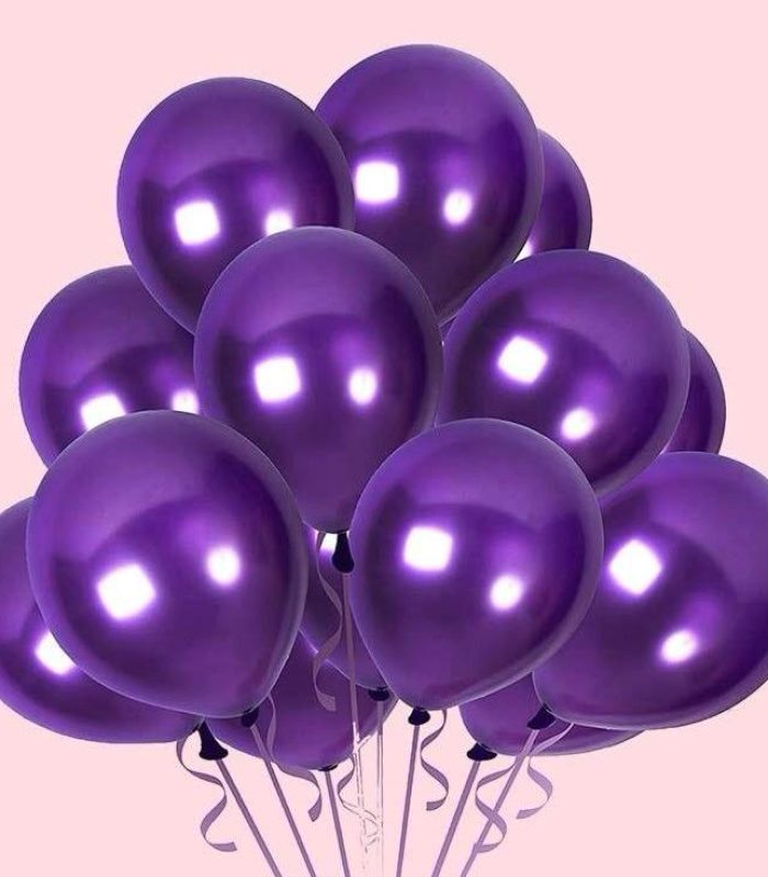 Shiny Violet Celebration Balloons