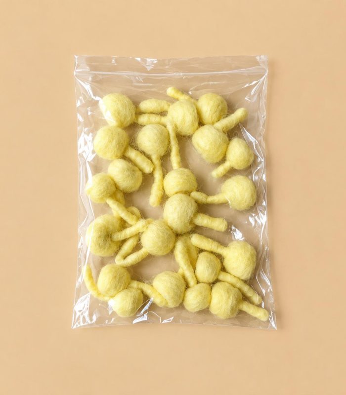 Cotton round wicks